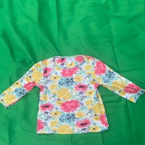 Pima cotton charter club luxury petite top